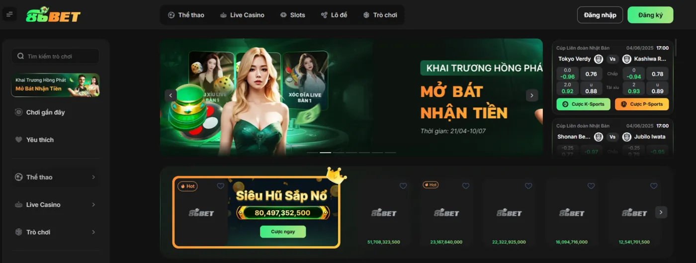 Giới thiệu tổng quan về 86Bet