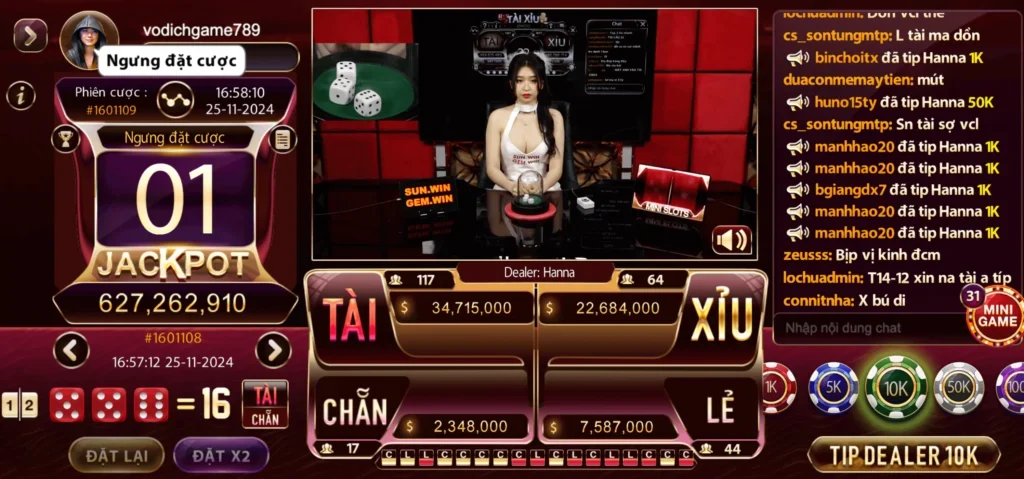 Các sảnh game nổi bật tại địa chỉ cá cược SunWin